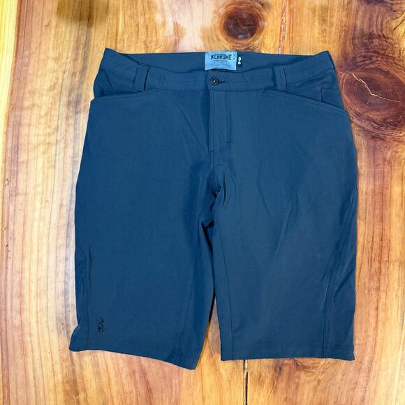 Chrome Industries Shorts Men's 36 Cycling Hiking Nylon Outdoor Stretch P3-17 - Picture 1 of 6